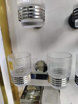 Double Toothbrush Cup (Chrome)