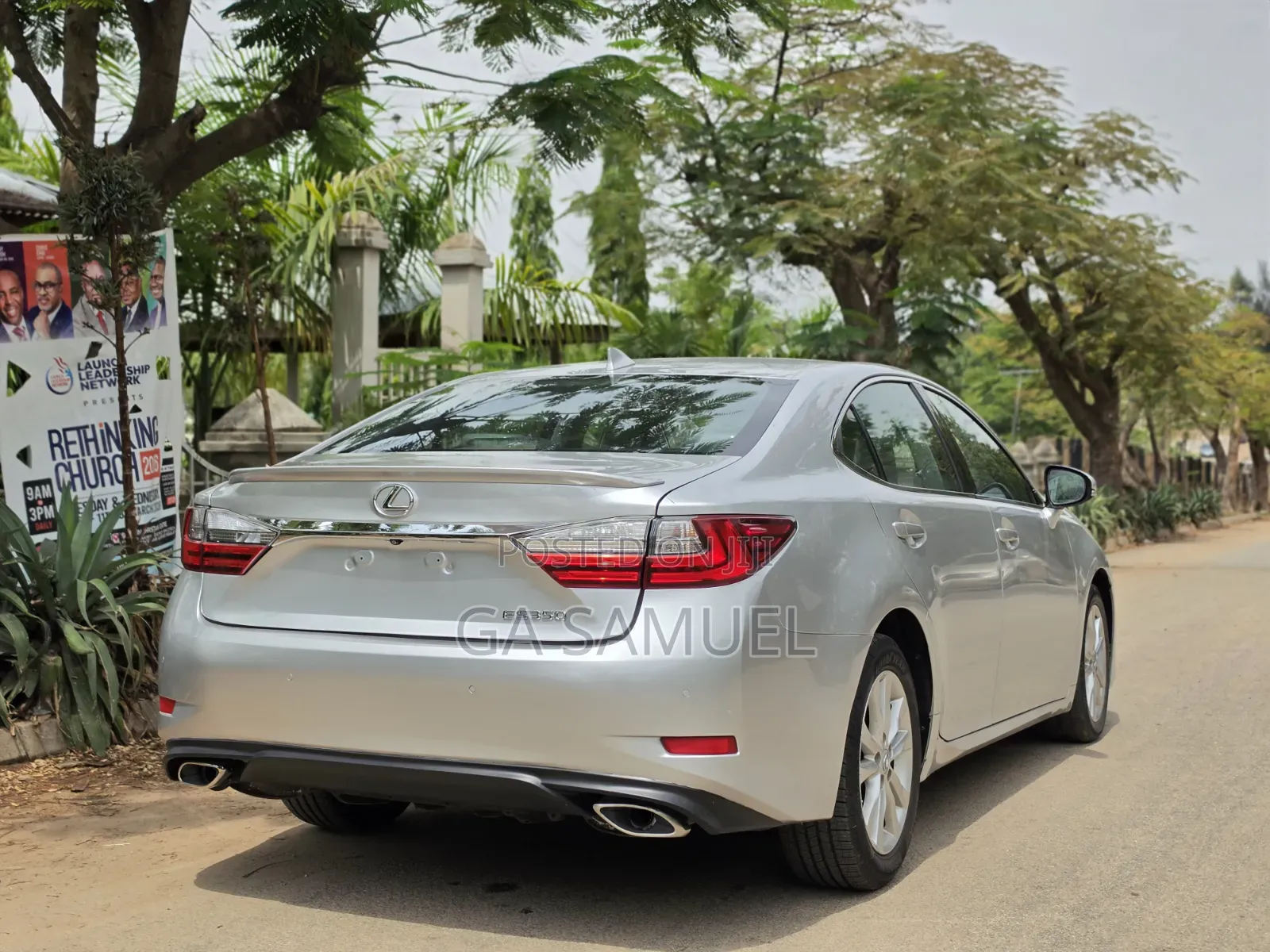 Lexus ES 2017 Silver