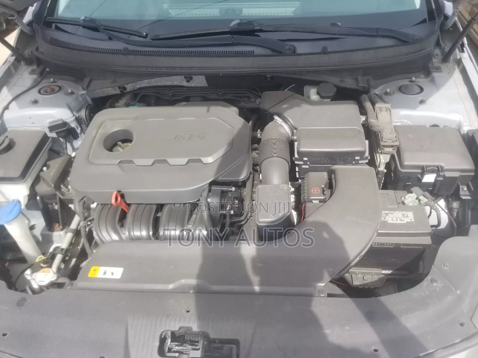 Hyundai Sonata Sport 2.0T Sedan FWD (2.0L 4cyl 6A) 2016 Silver