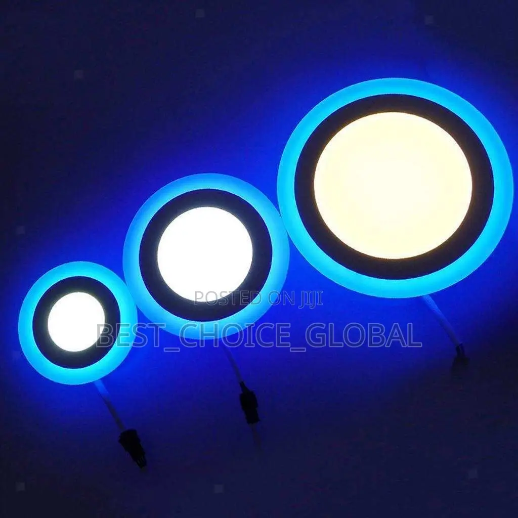 Round Flush-Mounted Ceiling Light Lamp Led Panel Downlight Round