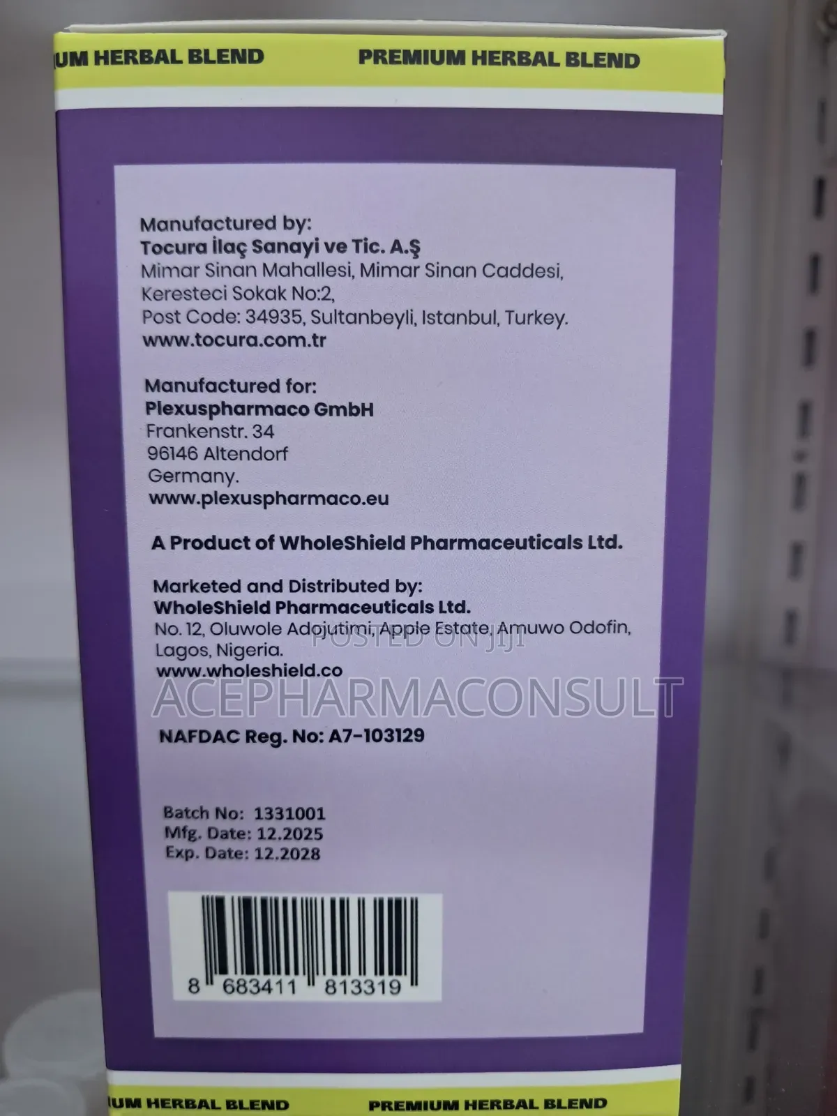 Wholeshield Magnesium Glycinate Complex by 100