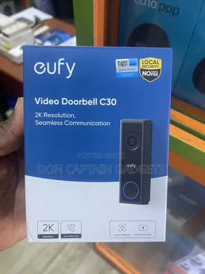 Eufy Video Doorbell C30 2k Resolution