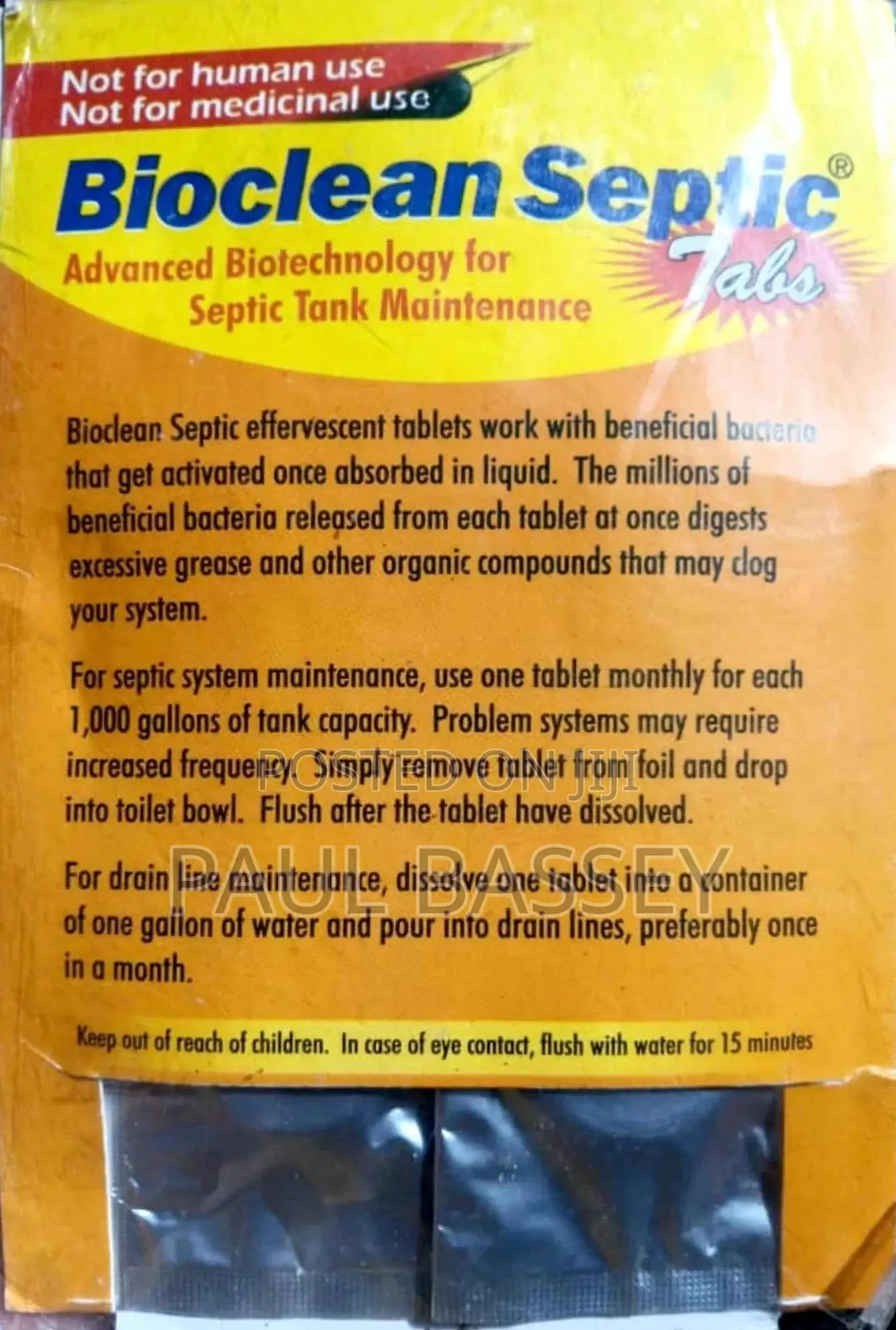 Bioclean Septic Tabs