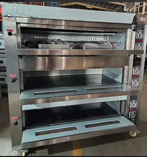 Gas Oven 3deck 9trays Half Bag