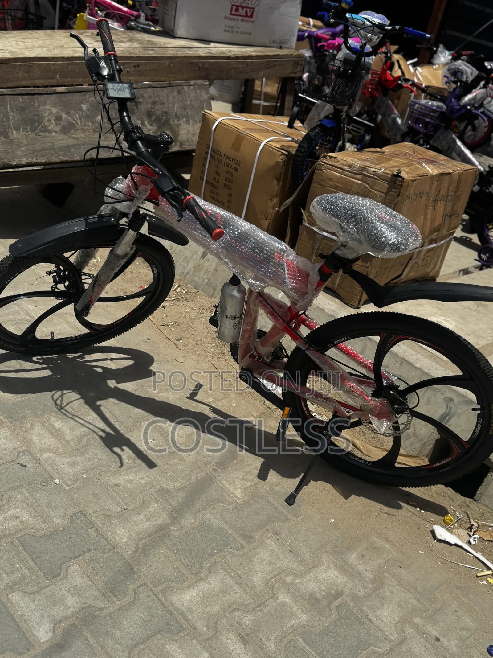 Foldable Mountain Bicycle.