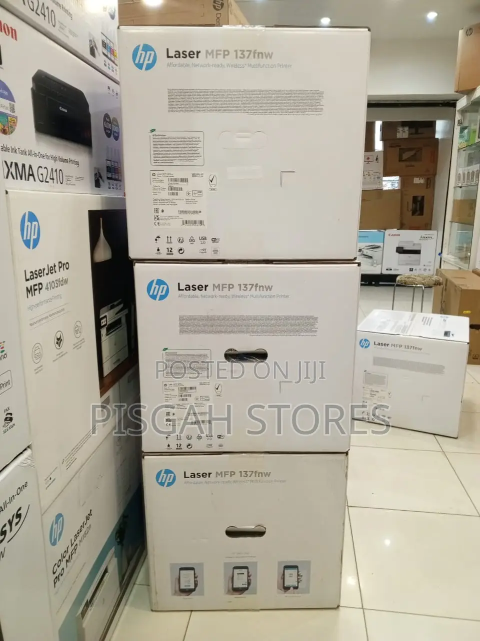 Hp Laser MFP 137fnw Printer