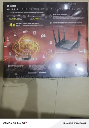 D-Link Wifi 6 Router Ax5400 Mu-Mimo