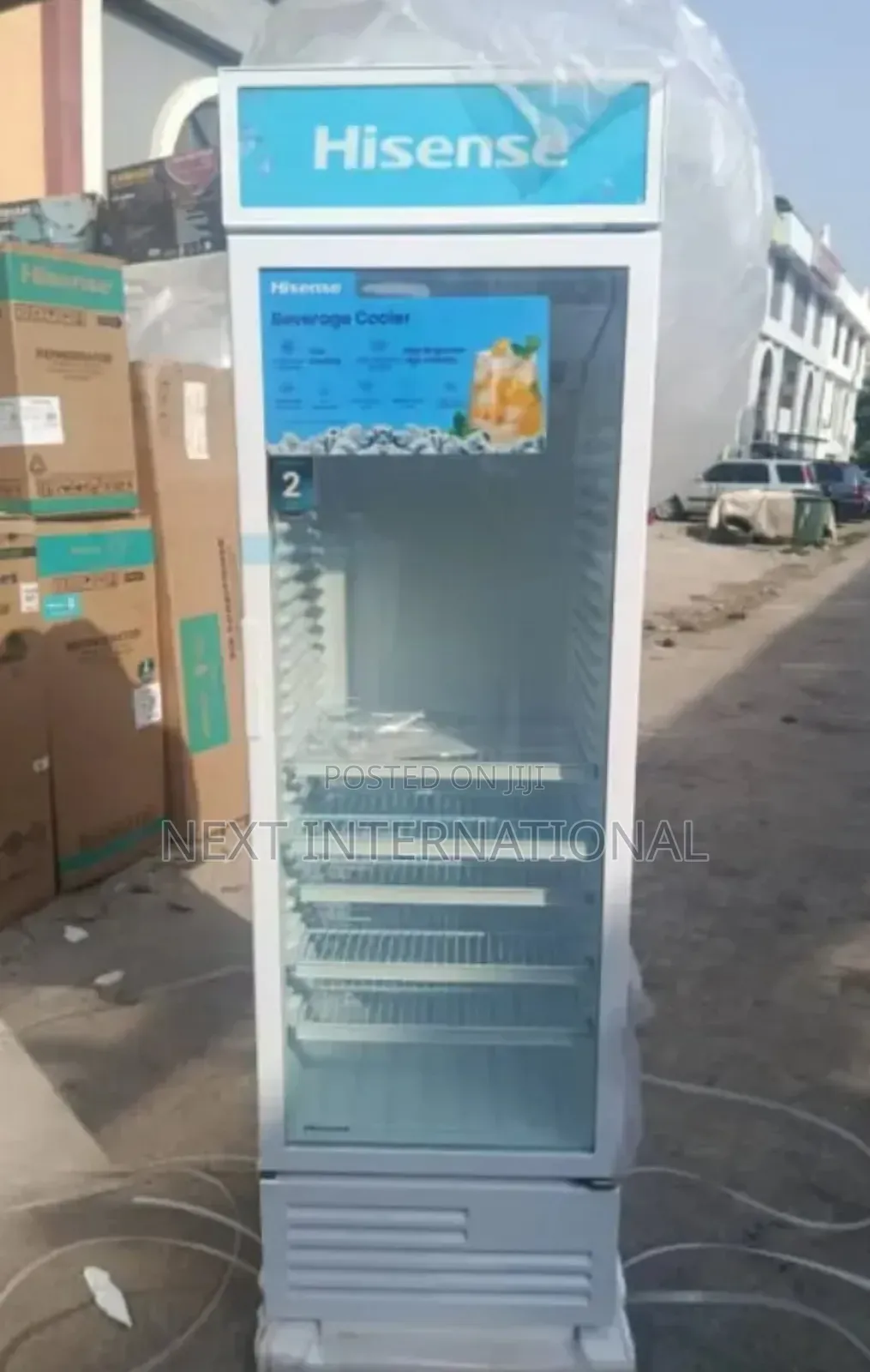 Hisense Beverage Chiller,Showglass 282liters