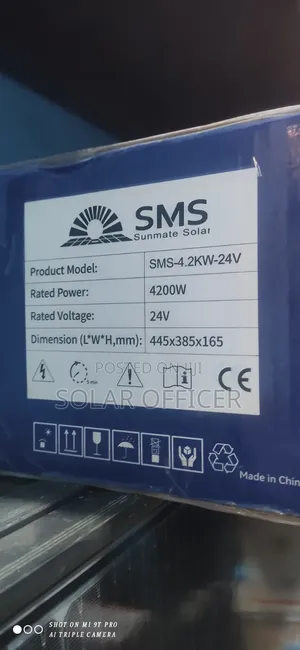 SMS Solar Inverter 4.2kva 24v