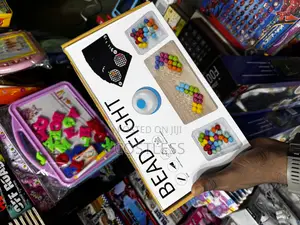 Bead Fight" Wooden Educational Game for Kids.