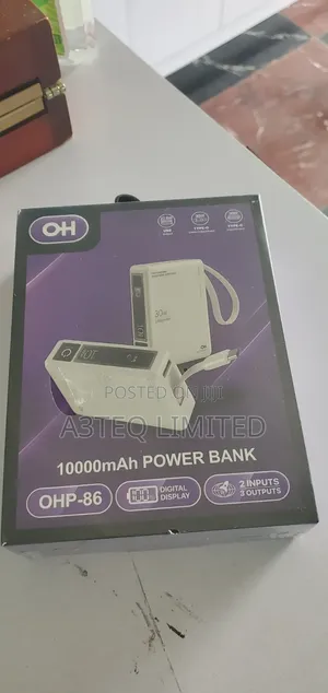 30watt 10,000mah Portable Power Bank