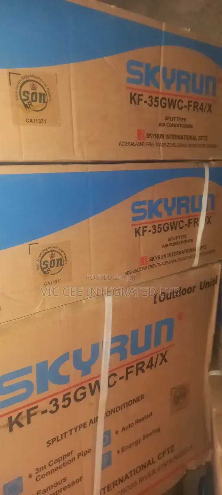 Skyrun 1.5hp Split Ac