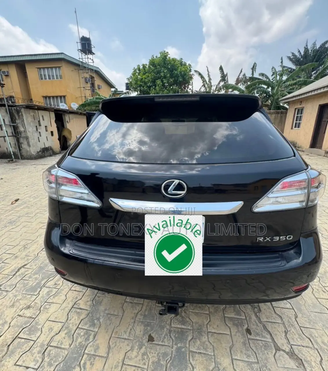 Lexus RX 350 AWD 2012 Black