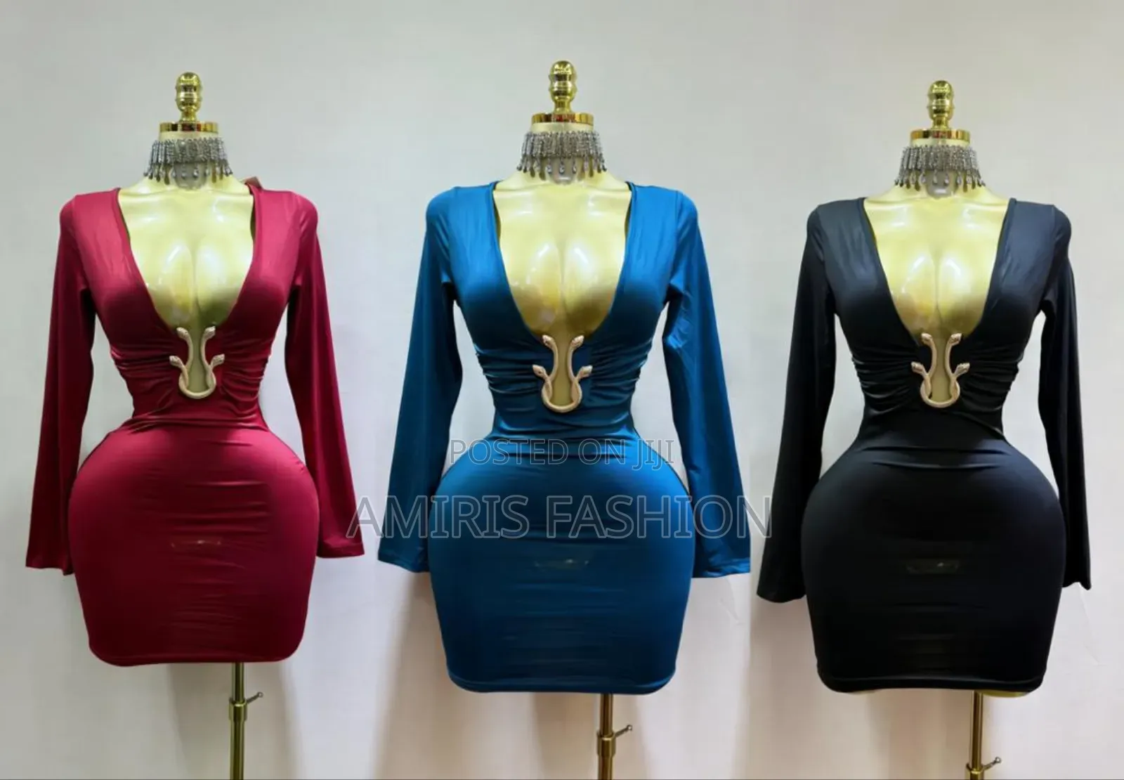 Sexy Long Sleeve Short Gown