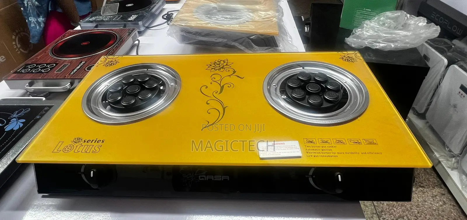 Qasa Lotus Series Automatic Gas Cooker