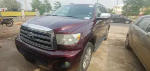 Toyota Sequoia 2008 Burgandy