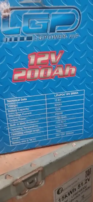 2.4kwh 12v Lithium Battery