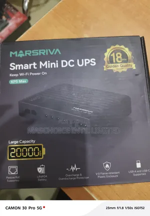 Marsriva Kp5 Max 20000mah Mini Dc Ups
