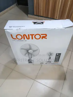 High-Performance Lontor Mist Fan With Rechargeable Battery