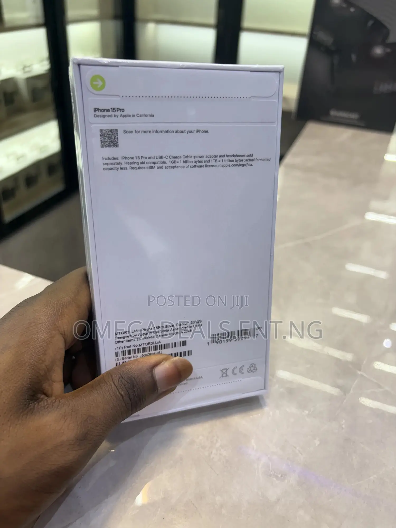New Apple iPhone 15 Pro 256 GB Black