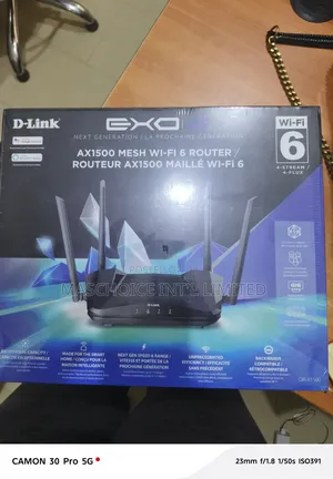 D-link Exo Wifi 6 Router Ax1500 Mu-mimo