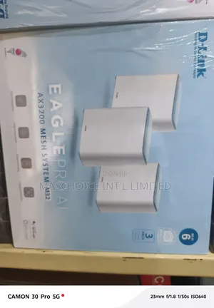 D-Link Eagle Pro Ai Ax3200 Mesh Wifi 6 System 3pack