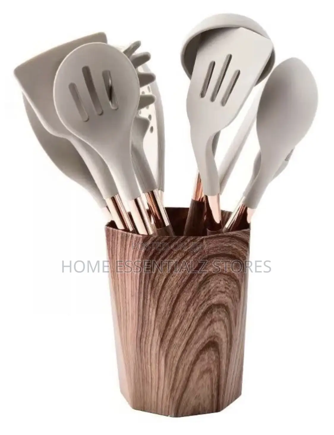 Silicone Kitchen Spoon Set - Flexible Kitchen Cutlery Set