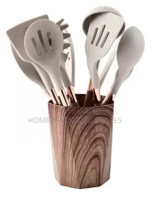 Silicone Kitchen Spoon Set - Flexible Kitchen Cutlery Set