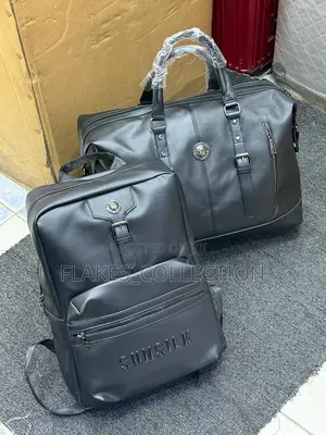Branded Duffel Bag and Backpack
