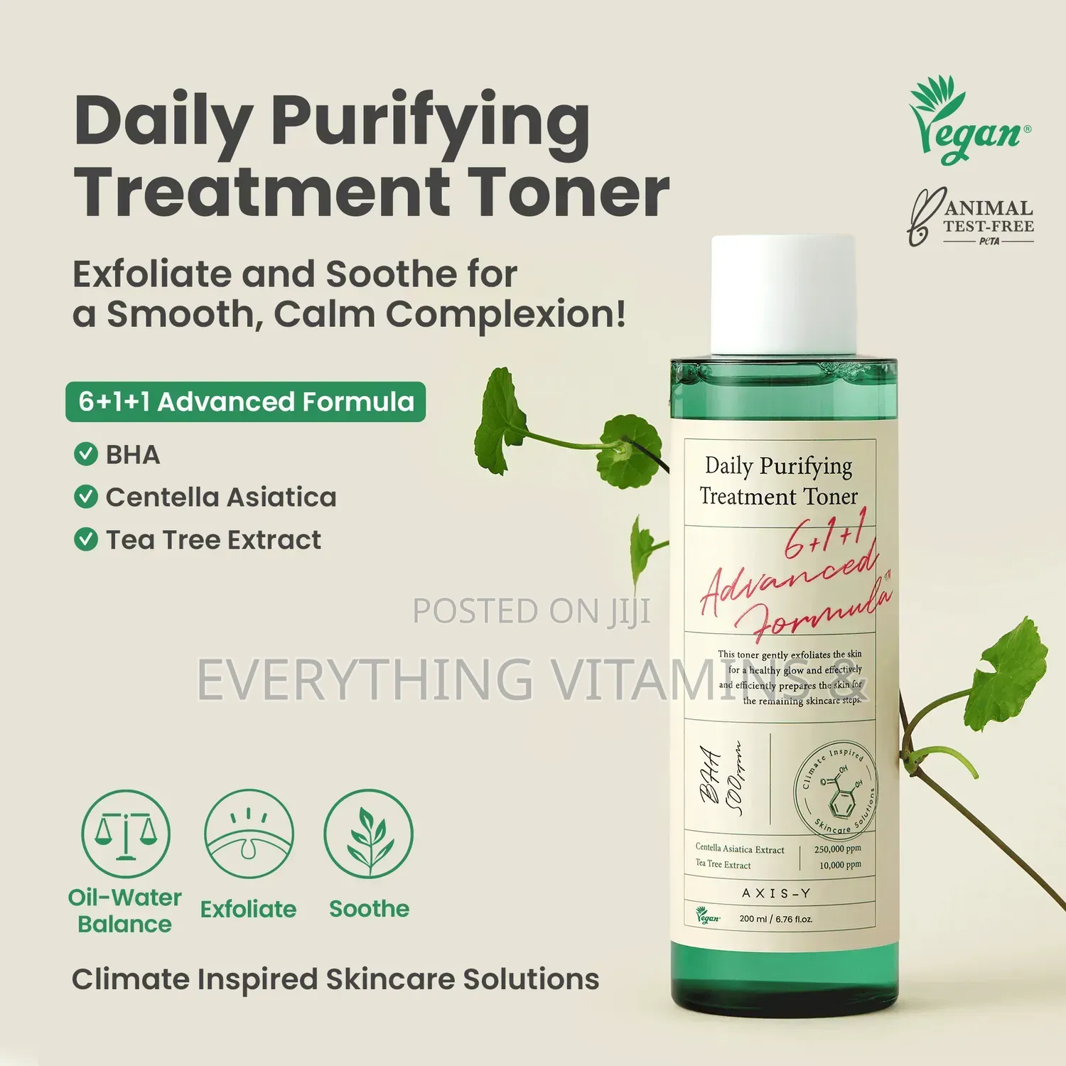 Axis-Y Daily Purifying Treatment Toner 200ml
