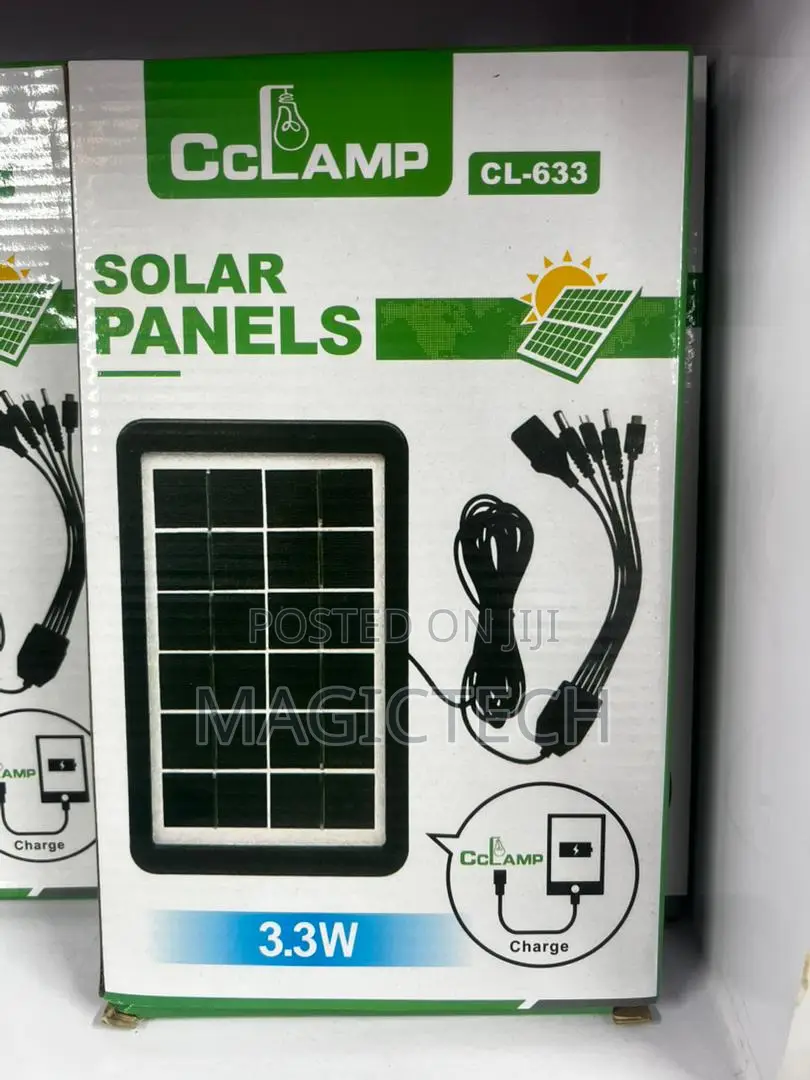 Cclamp Solar Panel Charger 3watt