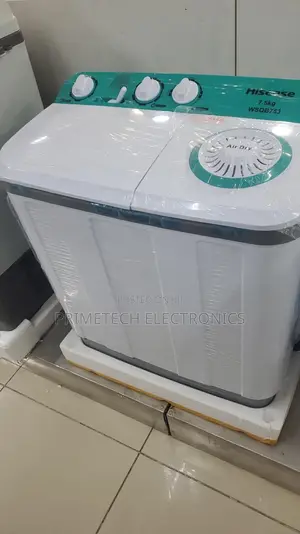 Brand New Hisense Topload Twin Tub 7.5kg Washingmachine 1year Warranty