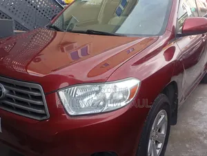 Toyota Highlander Limited 2010 Red