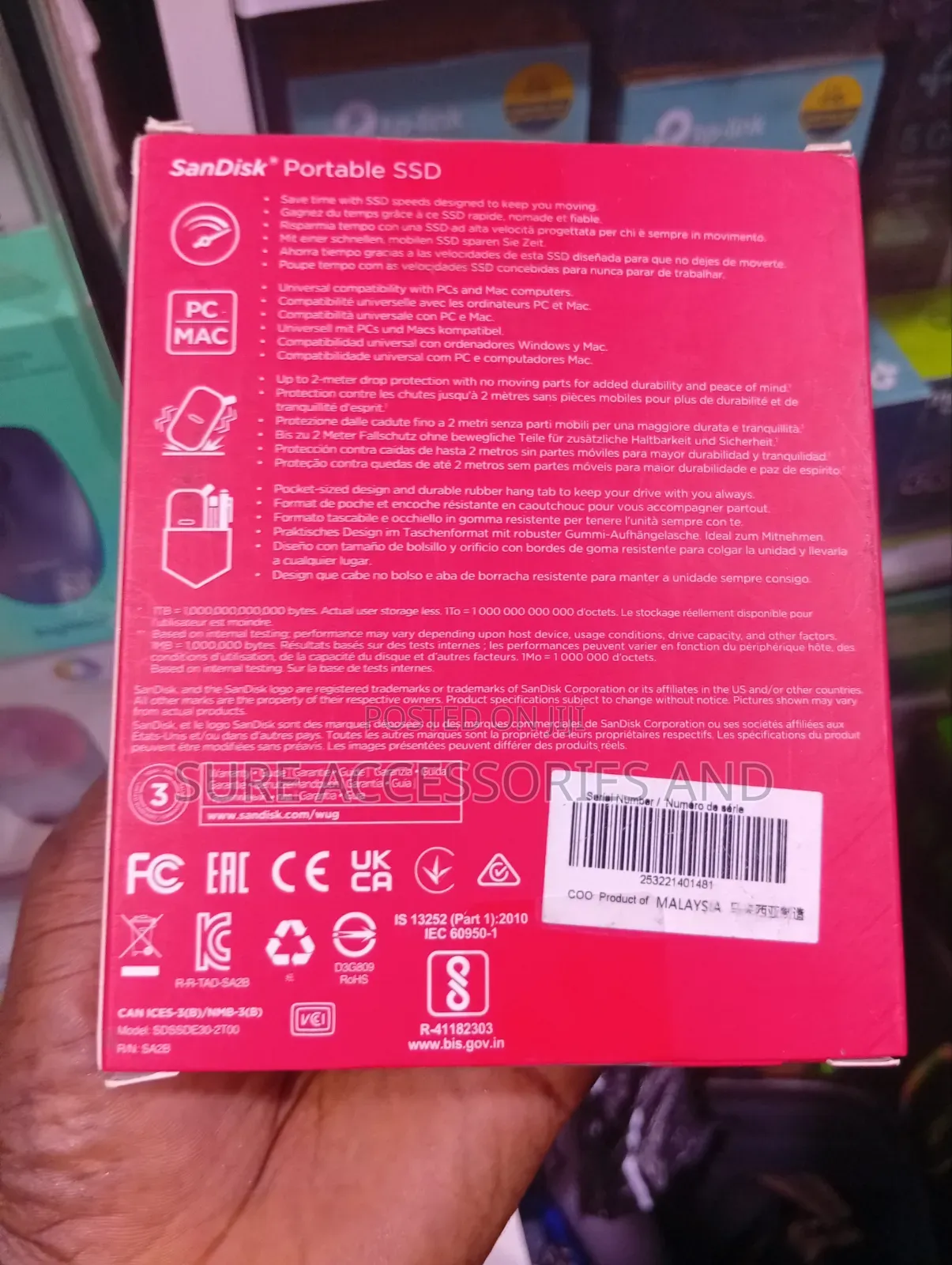 Sandisk Portable SSD
