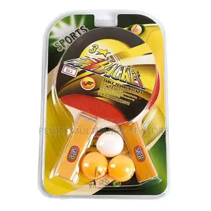 2 in 1 Table Tennis Bat With 3 Eggs