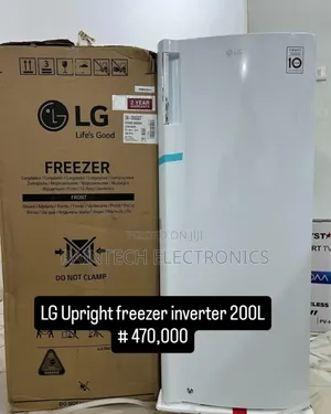 LG Upright Freezer Inverter 110w 200l