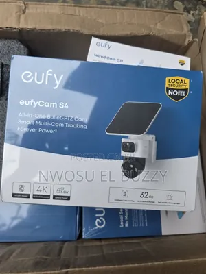 Eufycam S4 All-in-One Bullet and PTZ