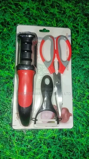 Knife Sharpener , Peeler and Scissors