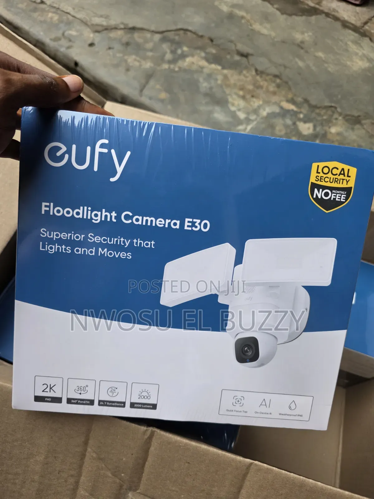 Eufy Security Floodlight Camera E30