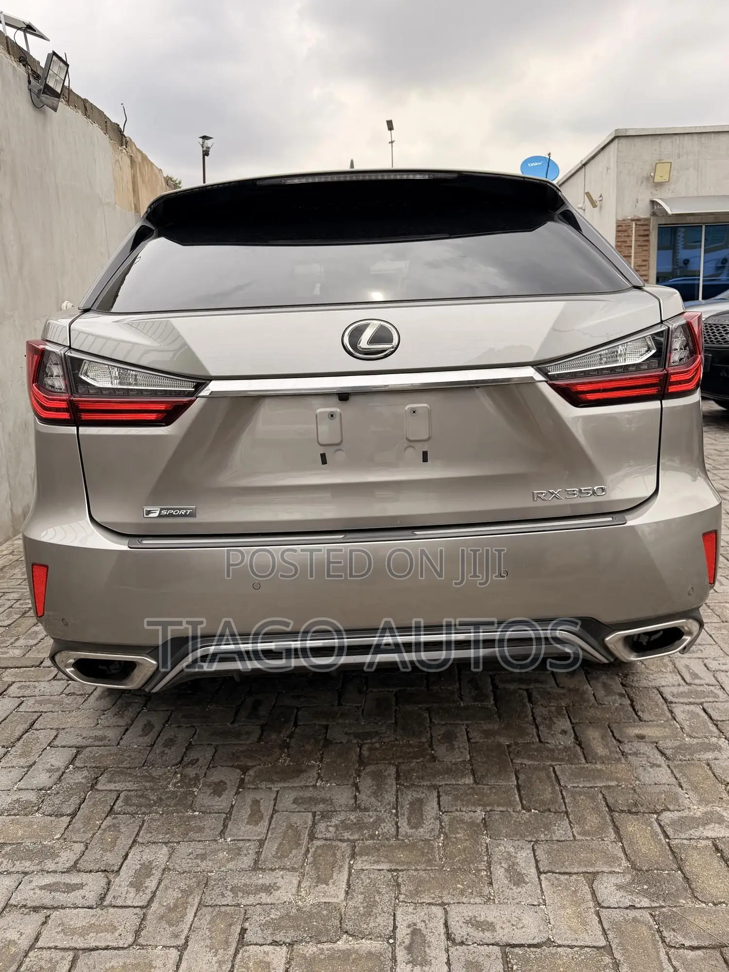 Lexus RX 350 F Sport AWD 2017 Gray