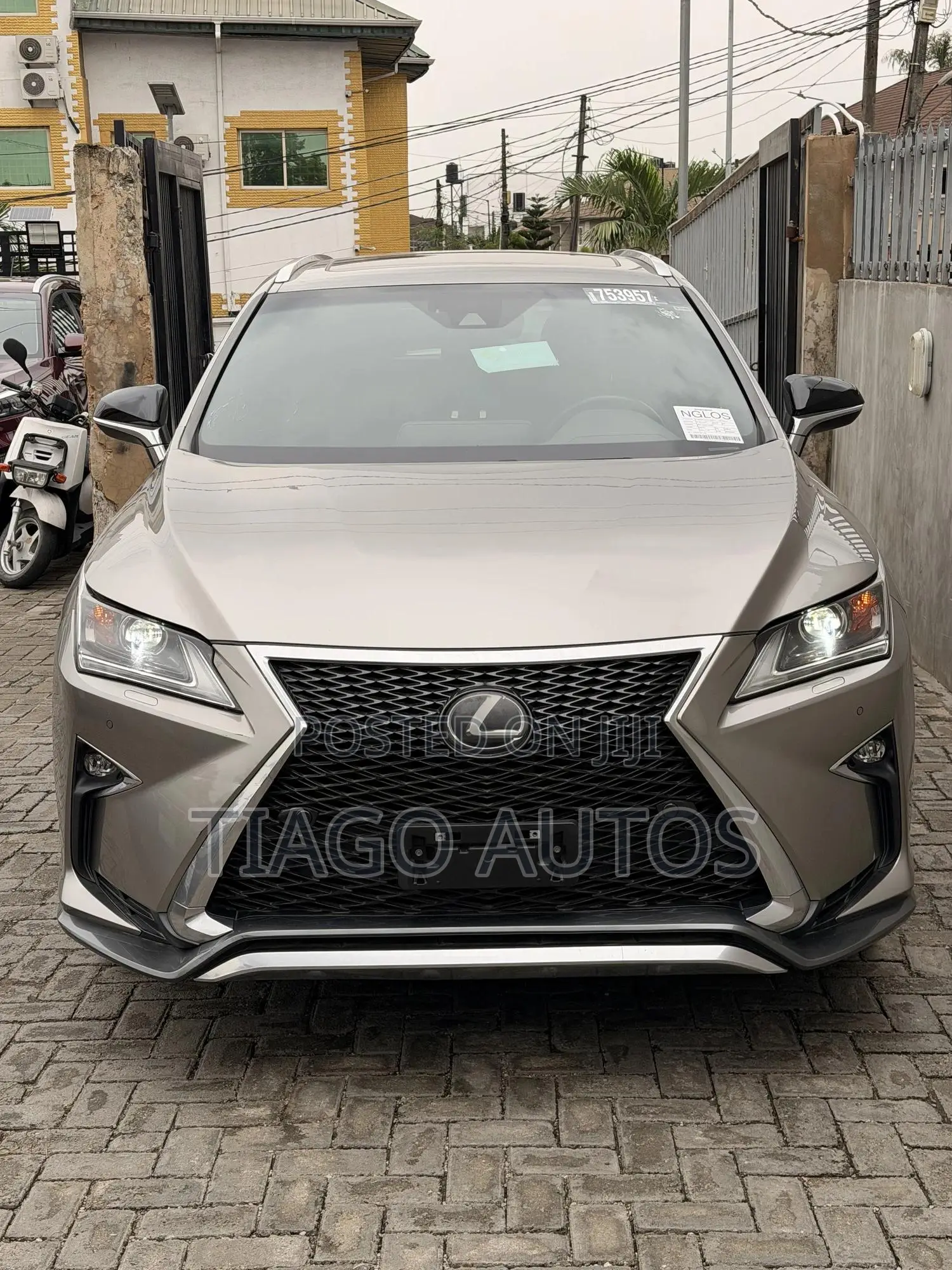 Lexus RX 350 F Sport AWD 2017 Gray
