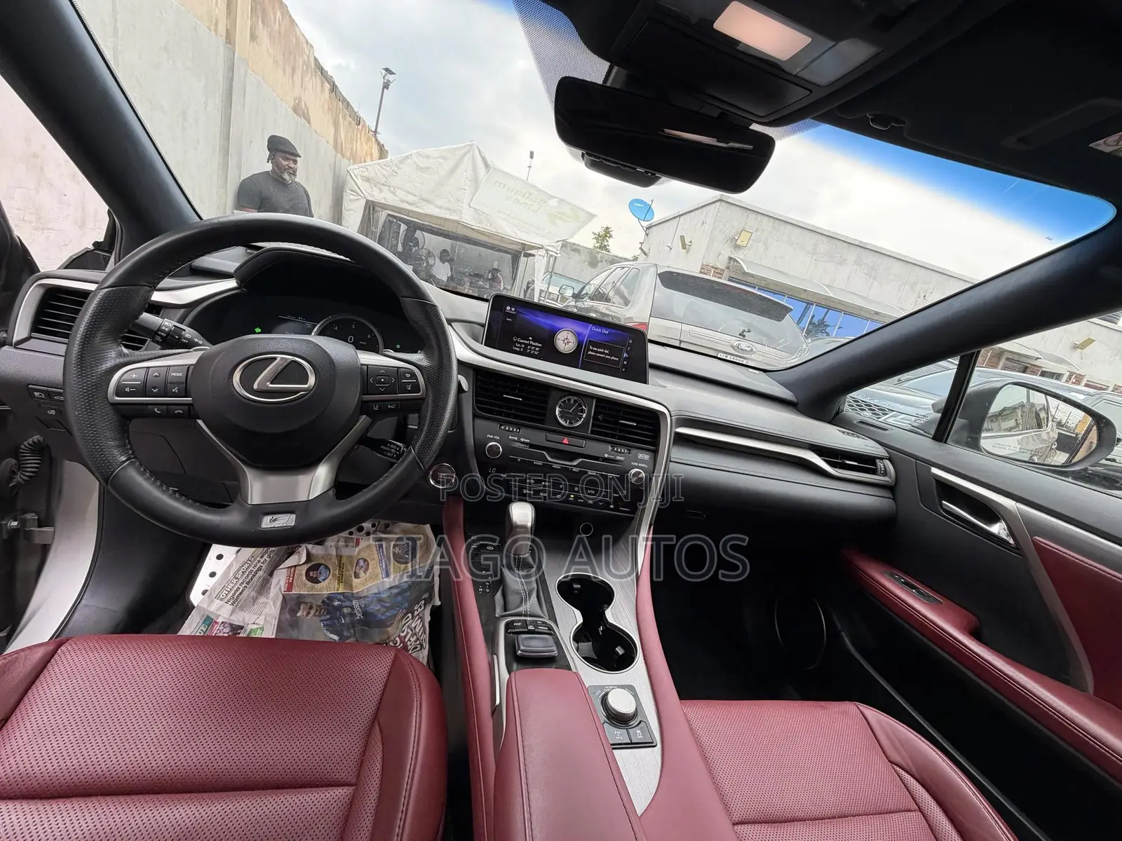 Lexus RX 350 F Sport AWD 2017 Gray