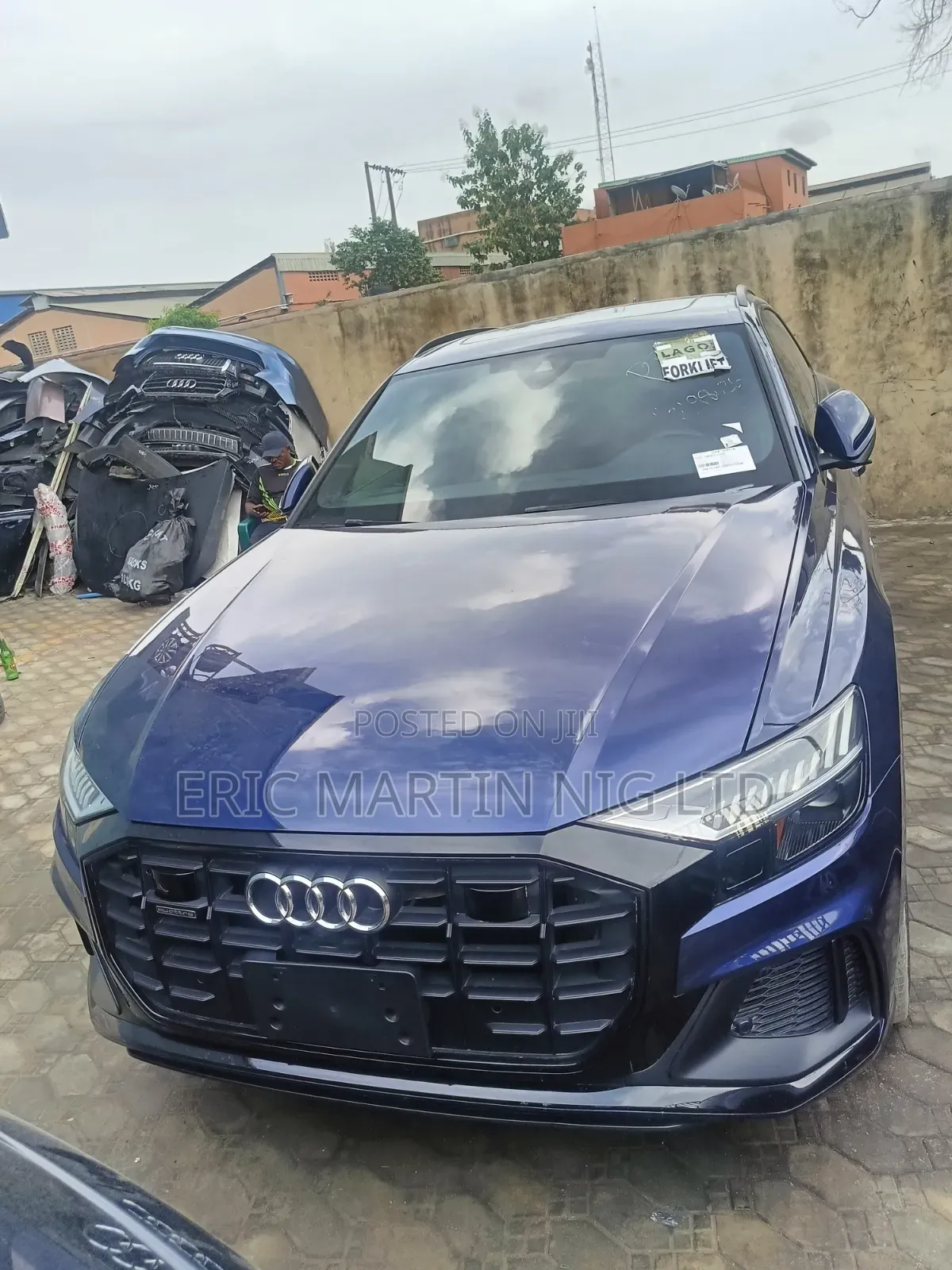 Audi Q8 2021 Blue