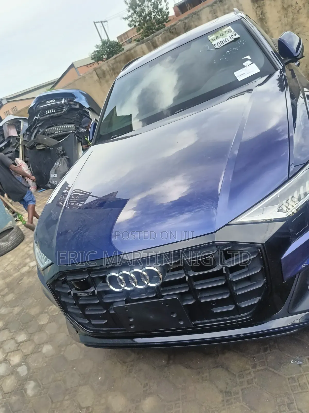 Audi Q8 2021 Blue
