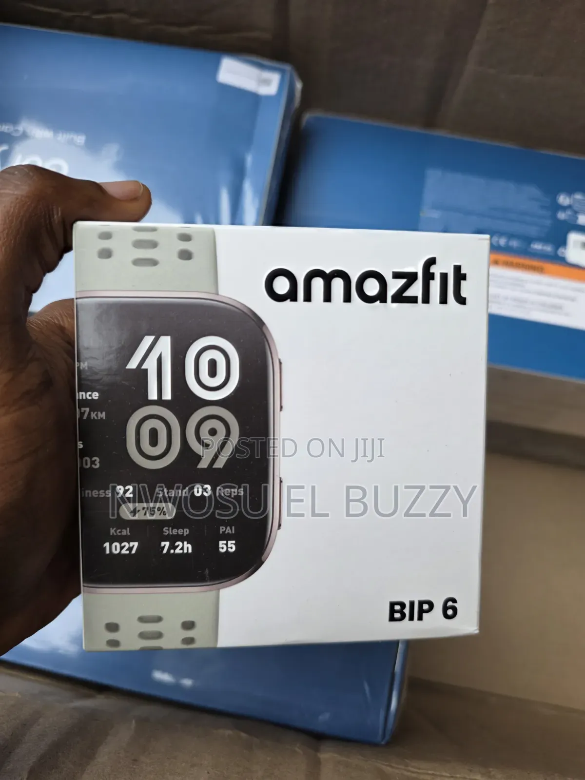 Amazfit Bip 6 Smartwatch (Stone)