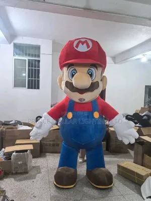 Super Mario Bros Themed Inflatable Mascot Costume For Adults