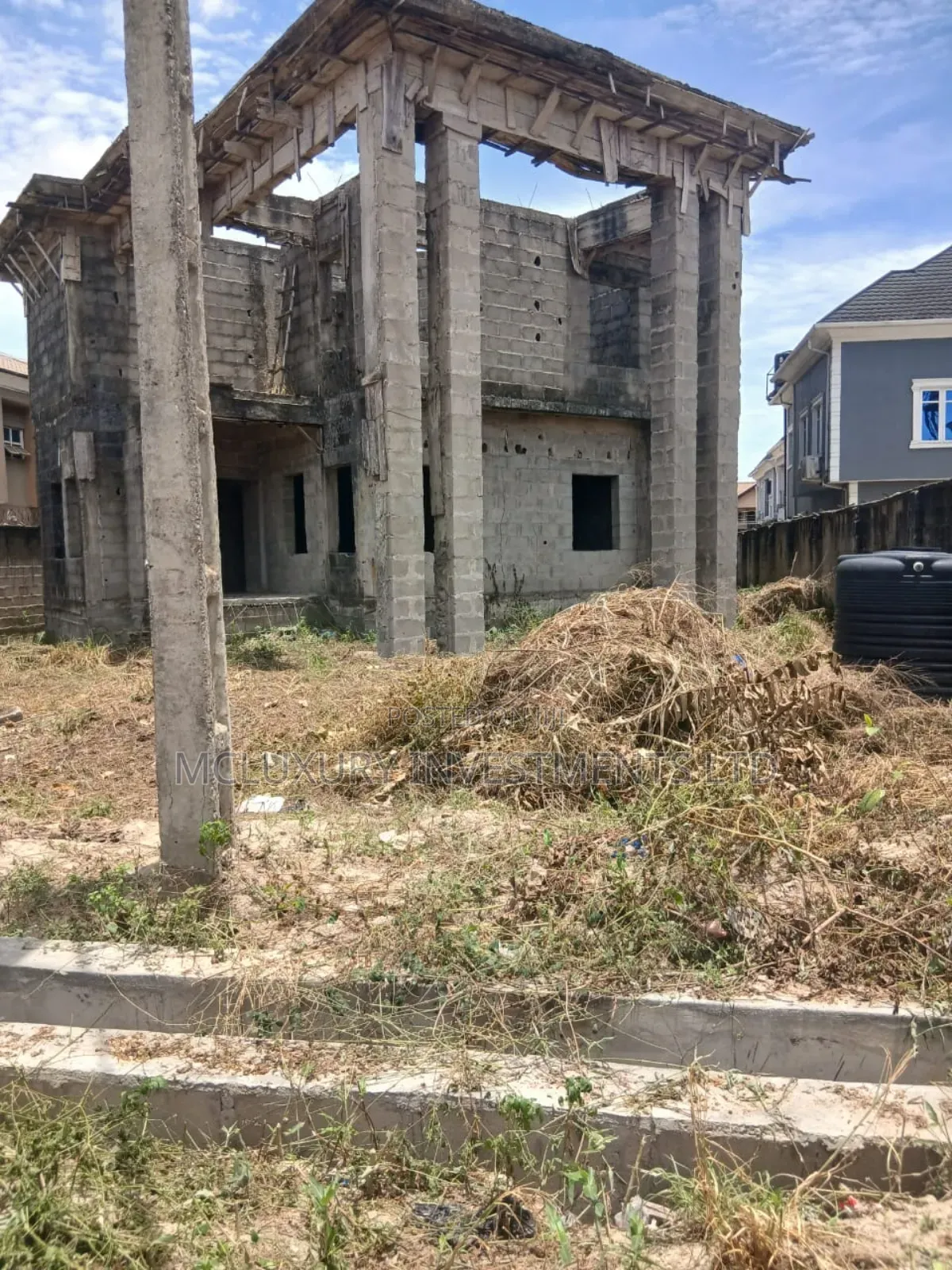 Uncompleted 6 Bed Mansion With a Penthouse
