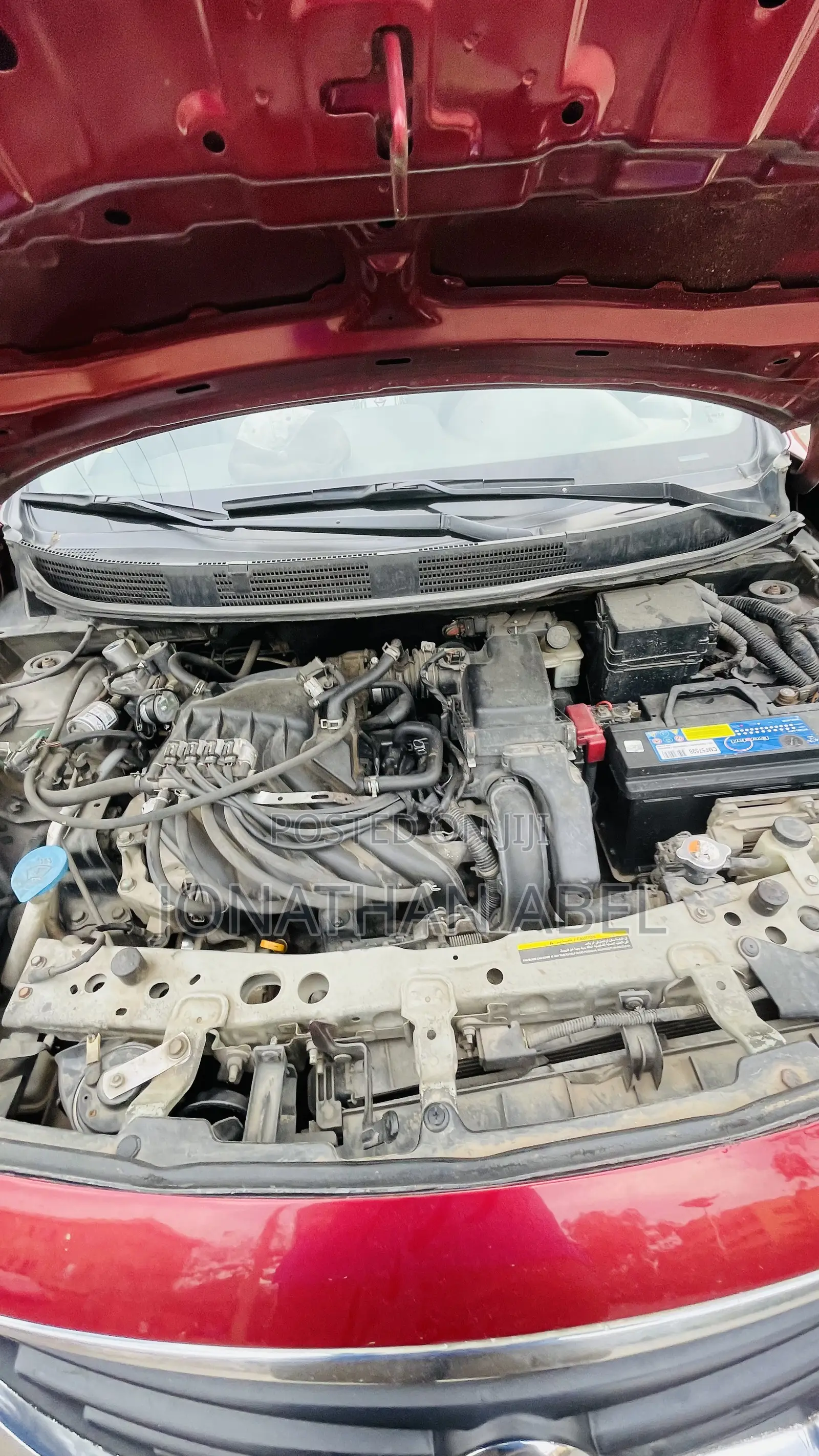 Nissan Almera 2015 Red