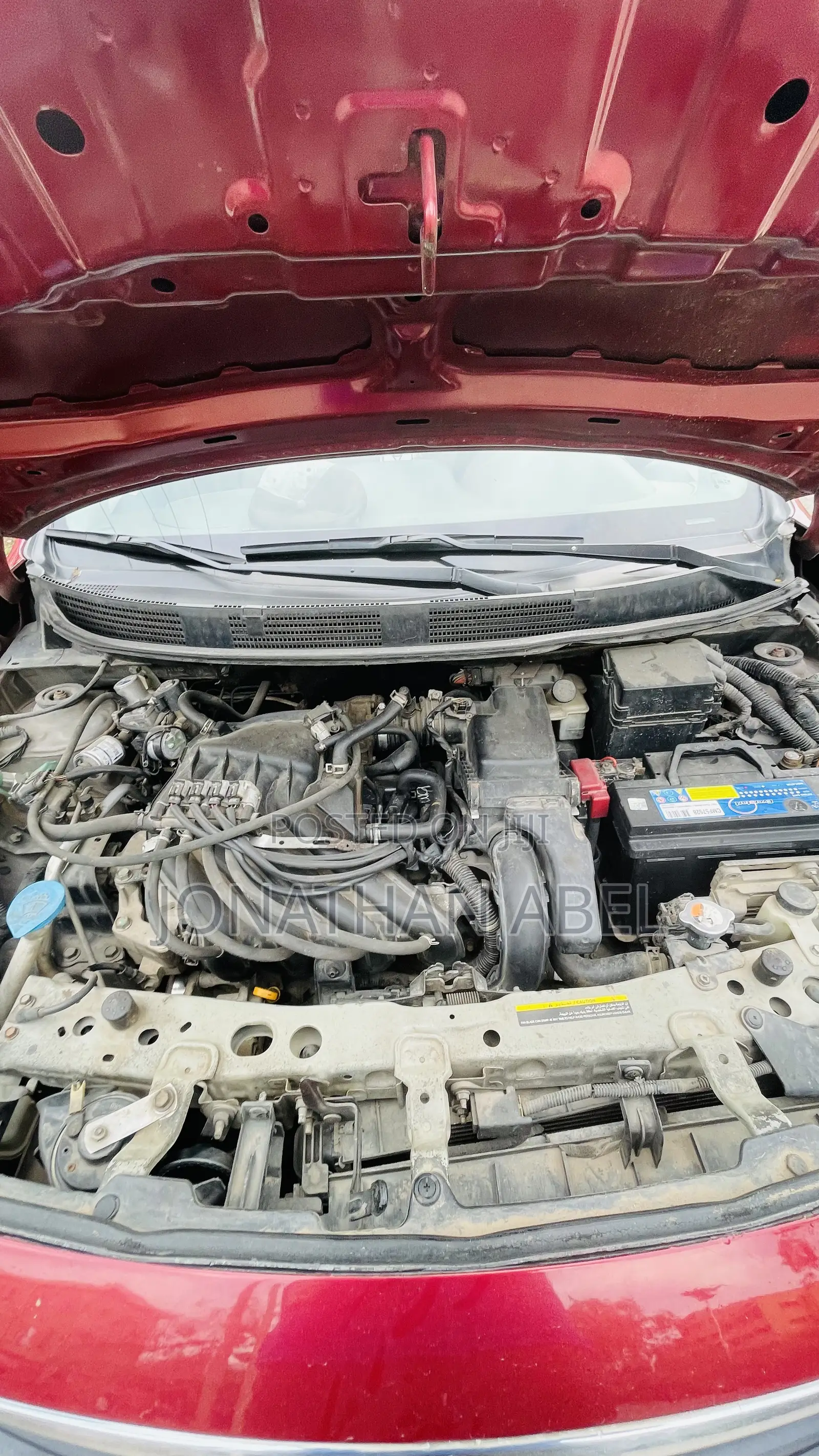 Nissan Almera 2015 Red
