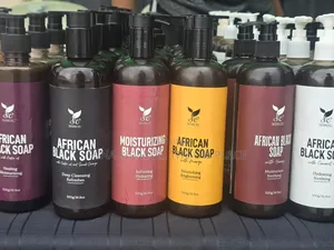 Liquid African Black Soap Collection (500g)